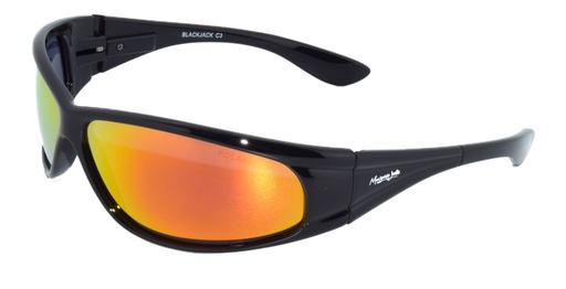 [9340457009951] Mangrove Jacks Black Jack C3 Black / Red Revo Polarised Lenses
