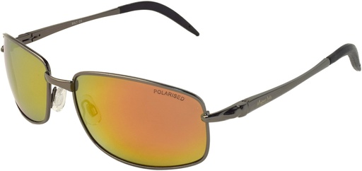 [9340457011947] Mangrove Jacks Bolt C3 Gunmetal / Red Revo Polarised Lenses