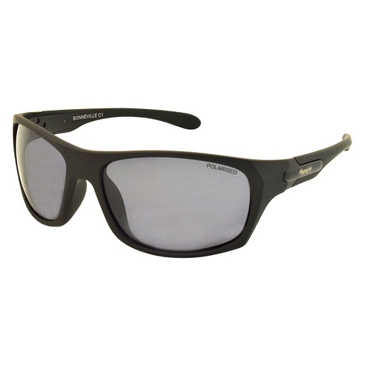[9337217023883] Mangrove Jacks Bonneville C1 Matte Black / Smoke Polarised Lenses
