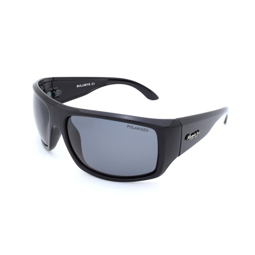 [9340457013675] Mangrove Jacks Bullseye C1 Black / Smoke Polarised Lenses