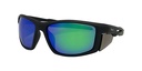 Mangrove Jacks Cadiz C11 Matte Black / Green Revo Polarised Lenses