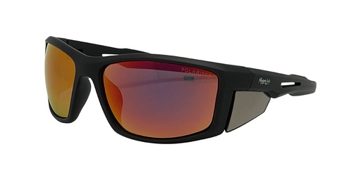 [9340457030948] Mangrove Jacks Cadiz C3 Matte Black / Red Revo Polarised Lenses