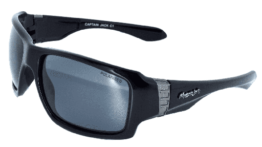 [9340457013408] Mangrove Jacks Captain Jack C1 Black / Smoke Polarised Lenses