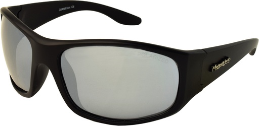 [9340457016560] Mangrove Jacks Champion C5 Matte Black / Silver Mirror Polarised Lenses