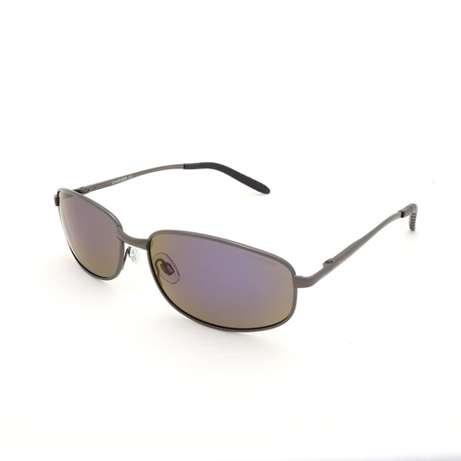 [9337217013792] Mangrove Jacks Charger C2 Dark Gunmetal / Blue Revo Polarised Lenses