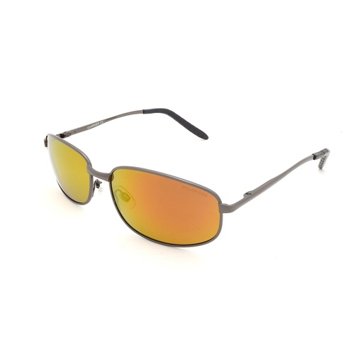 [9337217013808] Mangrove Jacks Charger C3 Dark Gunmetal / Red Revo Polarised Lenses