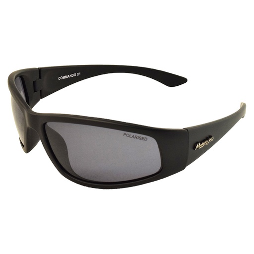 [9337217023821] Mangrove Jacks Commando C1 Matte Black / Smoke Polarised Lenses