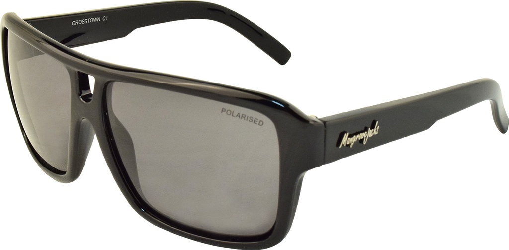Mangrove Jacks Crosstown C1 Black / Smoke Polarised Lenses