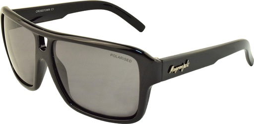 [9337217012733] Mangrove Jacks Crosstown C1 Black / Smoke Polarised Lenses