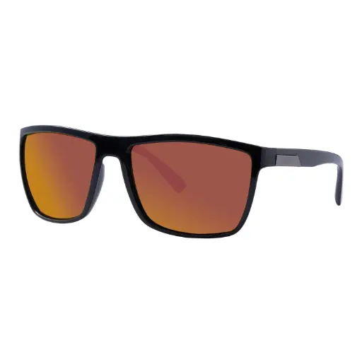 [9340457035721] Mangrove Jacks Daylight C3 Shiny Black / Black Red Revo Mirror Polarised Lenses