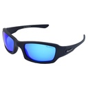 Mangrove Jacks Dog Collar C8 Matte Black / Ice Blue Revo Polarised Lenses