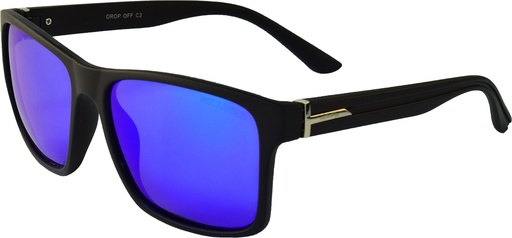 [9340457020963] Mangrove Jacks Drop Off C2 Matte Black / Blue Revo Polarised Lenses