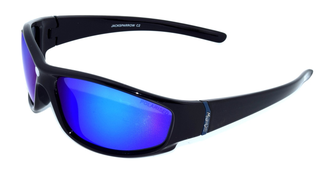 Mangrove Jacks Jack Sparrow C2 Black / Blue Revo Polarised Lenses