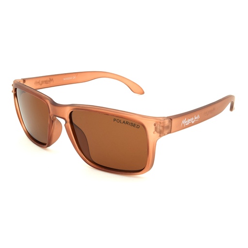 [9337217033714] Mangrove Jacks Kids MJK014 C4 Crystal Brown / Brown Polarised Lenses