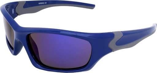 [9337217034421] Mangrove Jacks Kids MJK042 C4 Blue & Grey Rubber / Blue Revo Polarised Lenses