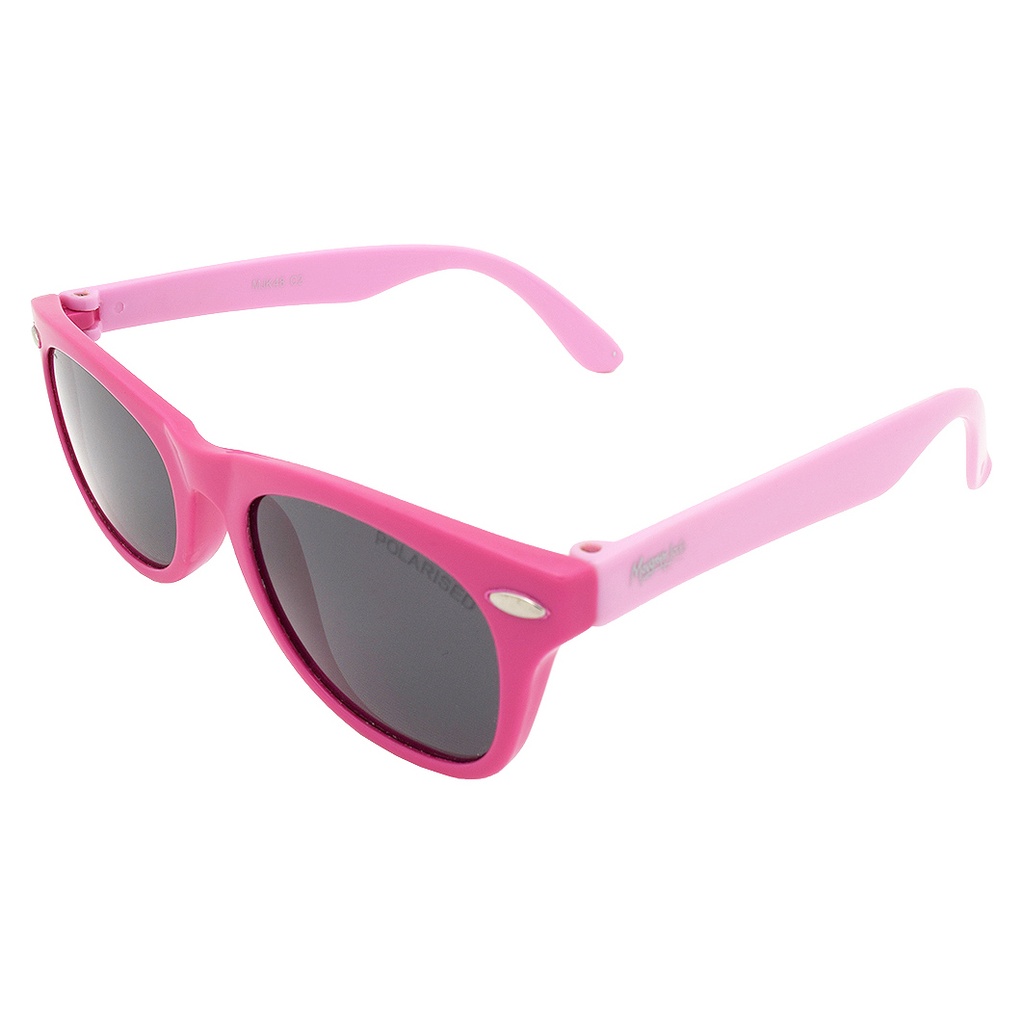 Mangrove Jacks Kids MJK048 C2 Fuscia & Pink / Smoke Polarised Lenses