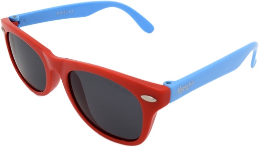 [9340457024824] Mangrove Jacks Kids MJK048 C4 Red & Light Blue / Smoke Polarised Lenses