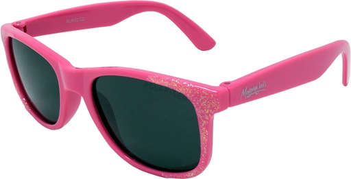 [9337217001751] Mangrove Jacks Kids MJK052 C2 Dark Pink w Glitter / Smoke Polarised Lenses