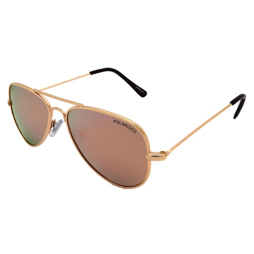 [9337217024477] Mangrove Jacks Kids MJK059 C11 Gold & Brown / Pink Revo Polarised Lenses