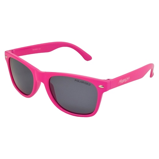 [9337217024545] Mangrove Jacks Kids MJK061 C2 Shiny Rose Pink / Smoke Polarised Lenses