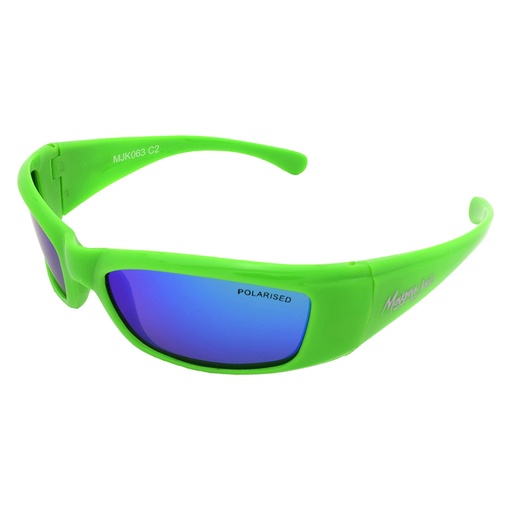 [9337217024644] Mangrove Jacks Kids MJK063 C2 Neon Green / Green Revo Polarised Lenses