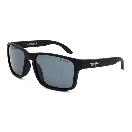 [9337217024699] Mangrove Jacks Kids MJK064 C1 Matte Black / Smoke Polarised Lenses