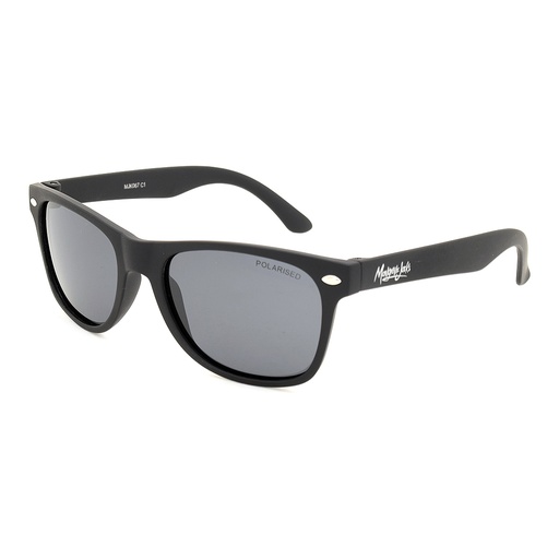 [9337217025115] Mangrove Jacks Kids MJK067 C1 Matte Black / Smoke Polarised Lenses