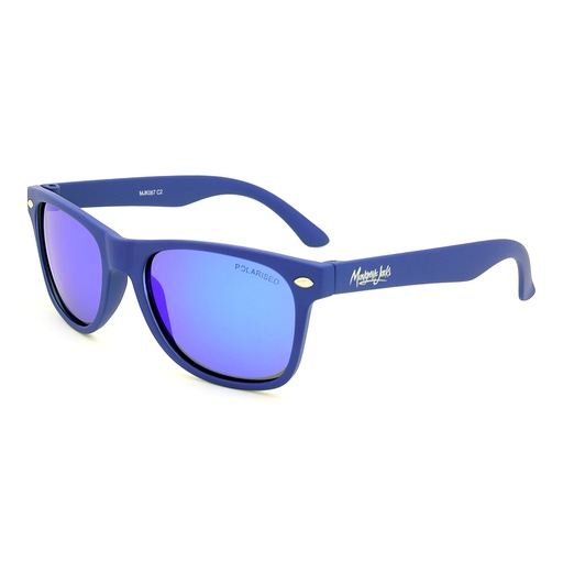 [9337217025122] Mangrove Jacks Kids MJK067 C2 Matte Blue / Blue Revo Polarised Lenses