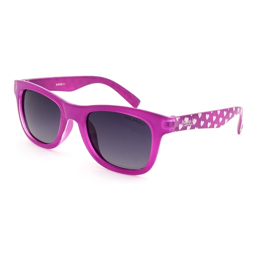 [9337217025160] Mangrove Jacks Kids MJK068 C1 Crystal Purple w Love Hearts / Smoke Gradient Polarised Lenses