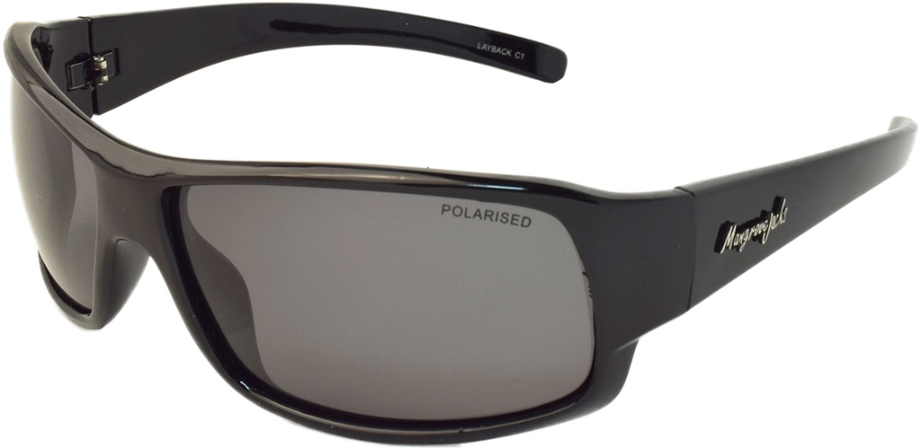 Mangrove Jacks Layback C1 Black / Smoke Polarised Lenses