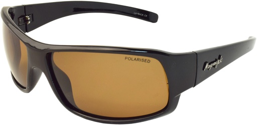 [9340457011831] Mangrove Jacks Layback C4 Black / Brown Polarised Lenses