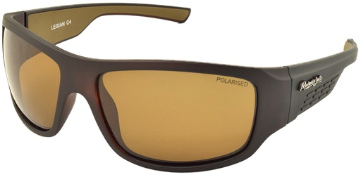[9340457018762] Mangrove Jacks Legian C4 Matte Black / Brown Polarised Lenses
