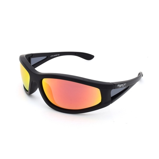 [9340457011220] Mangrove Jacks Life Jacket C3 Black / Red Revo Polarised Lenses