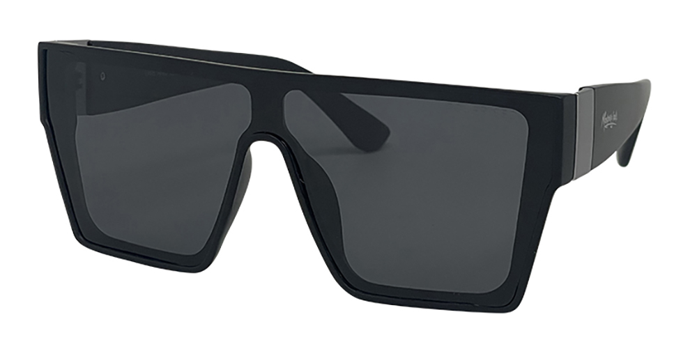 Mangrove Jacks Live and Let Live C1 Matte Black / Smoke Polarised Lenses