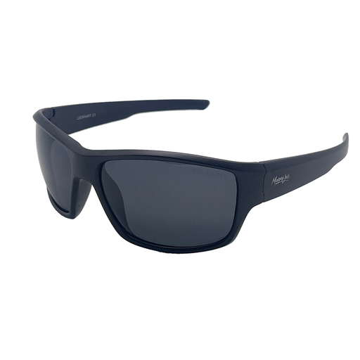 [9340457027108] Mangrove Jacks Lockhart C1 Matte Black / Smoke Polarised Lenses