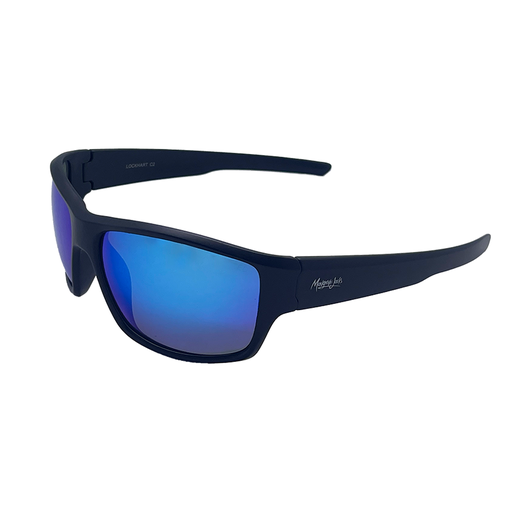 [9340457027115] Mangrove Jacks Lockhart C2 Matte Black / Smoke w Blue Revo Polarised Lenses