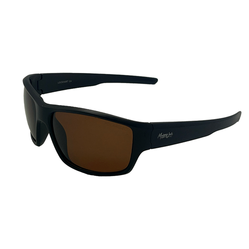 [9340457027139] Mangrove Jacks Lockhart C4 Matte Black / Brown Polarised Lenses