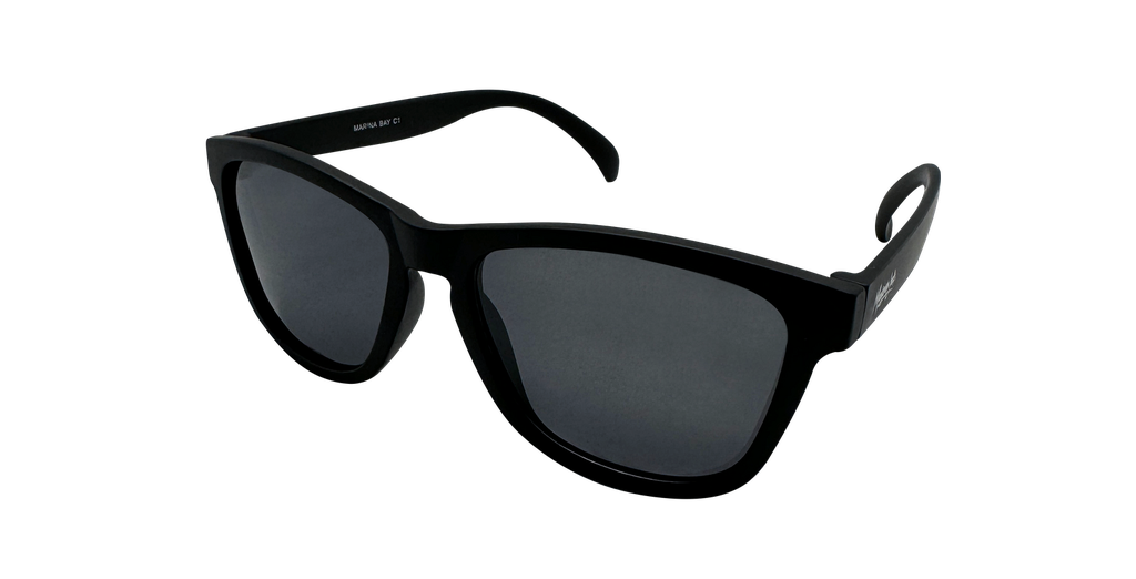 Mangrove Jacks Marina Bay C1 Matte Black / Smoke Polarised Lenses