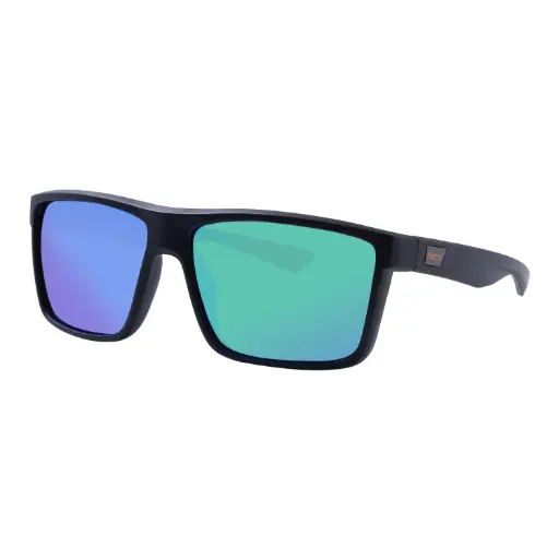 [9340457035820] Mangrove Jacks Moonraker C11 Matte Black / Green Revo Mirror Polarised Lenses