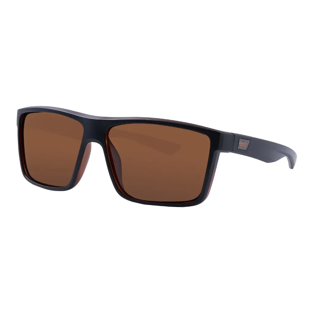 Mangrove Jacks Moonraker C4 Matte Black w Matte Crystal Dark Brown / Brown Polarised Lenses