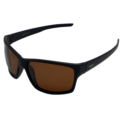 [9340457027191] Mangrove Jacks Mulgrave C4 Matte Black / Brown Polarised Lenses