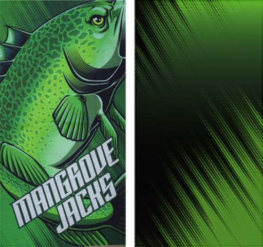 [9337217007487] Mangrove Jacks Neck Gaiter Murray Cod