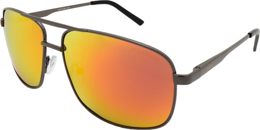 [9340457024787] Mangrove Jacks Neptune C3 Gunmetal / Red Revo Polarised Lenses