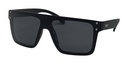 Mangrove Jacks Never Say Never C1 Matte Black / Smoke Polarised Lenses