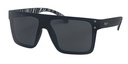 Mangrove Jacks Never Say Never C5 Matte Black / Smoke Polarised Lenses