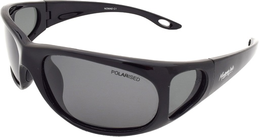[9337217012382] Mangrove Jacks Nomad C1 Black / Smoke Polarised Lenses