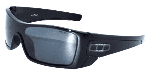 [9340457013347] Mangrove Jacks Oden C1 Black / Smoke Polarised Lenses