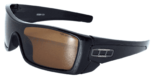 [9340457013378] Mangrove Jacks Oden C4 Black / Brown Polarised Lenses