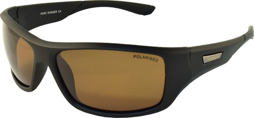 [9340457020338] Mangrove Jacks Park Ranger C4 Matte Black / Brown Polarised Lenses