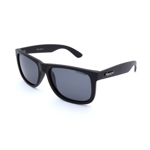 [9340457013569] Mangrove Jacks Peg Leg C1 Black / Smoke Polarised Lenses